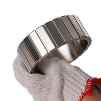 Aimant en néodyme N42SH N45SH N45 N52, aimant segmenté super puissant et permanent pour rotor BLDC