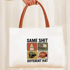 Sac de plage en toile personnalisé grand format avec motif de <span class=keywords><strong>chapeau</strong></span>, motif identique, livraison rapide, sac fourre-tout monogrammé, cadeau pour femme - Product Image 4