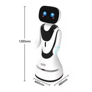 Nouveaux robots d'accueil commerciaux intelligents pour la maison connectée, avec affichage publicitaire humanoïde guidé par IA et Wi-Fi, pour restaurants, hôtels et centres commerciaux - Product Image 2