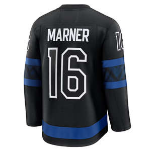 Maglia da hockey su ghiaccio di Toronto 2024 - # 34 Matthews # Uniforme con 16 Loghi Ricamati a Punto Mariner - Product Image 6