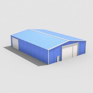 Trung Quốc sản xuất chi phí thấp đúc sẵn Kết cấu thép nhẹ khung kim loại cho kho/xưởng/nhà để xe/tòa nhà văn phòng - Product Image 4