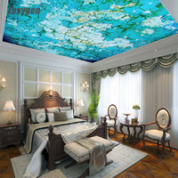Cycle shangai — Film en marbre gaufré 3D, plastique amovible, plafond élastique, pour Villa, nouvelle collection