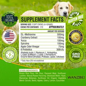 Neue Gesundheits produkte für weiches Kauen von Hunden Dog Probiotics Treats for Picky Eaters Verbessern Sie die Verdauungs immunität für Hunde