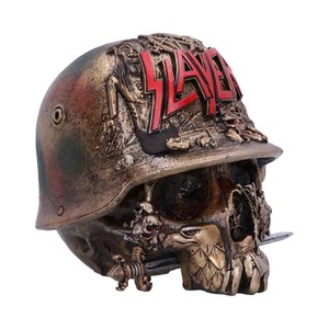 Caja <span class=keywords><strong>de</strong></span> almacenamiento <span class=keywords><strong>de</strong></span> calaveras, escultura <span class=keywords><strong>de</strong></span> Metal pesado, casco <span class=keywords><strong>de</strong></span> roca, artesanías, resina, Slayer Band - Product Image 3
