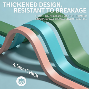 Bande de Résistance en Latex pour Traction, Bande de Résistance Longue en Boucle pour Yoga, Fitness, Entraînement et Renforcement Musculaire - Product Image 2