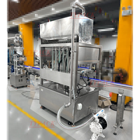 Machine de remplissage automatique de plongée en mousse pour rince-bouche avec liqueur à 6 têtes avec jus de spiritueux
