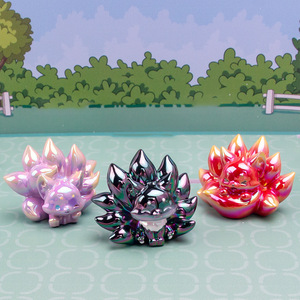Yu Mo Craft – Figurines mignonnes de petit renard à neuf queues en résine, boîte mystère, jouet cadeau pour enfants de 8 à 13 ans, unisexe - Product Image 4