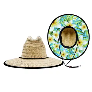 Летняя пляжная шляпа с логотипом