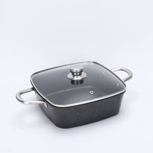 Nouveau carré vapeur-<span class=keywords><strong>friteuse</strong></span> à usage domestique épaissi multifonctionnel Maifan pierre antiadhésive plaques de cuisson à <span class=keywords><strong>induction</strong></span> - Product Image 5