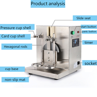 Machine à secouer automatique pour la préparation de thé au lait commercial, machine à mélanger les bubble teas