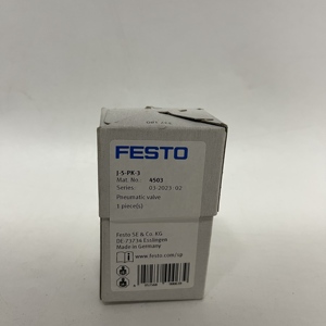 Valve pneumatique 100% neuve et d'origine J-5-PK-3 - Product Image 1