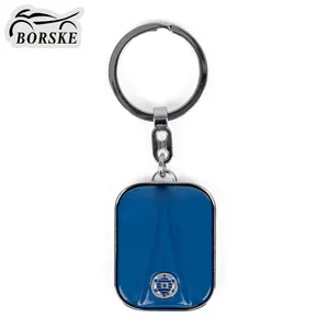 High Quality Chrome Zinc alloy motorcycle scooter key ring keychain for Vespa