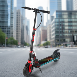 CE-gecertificeerde 8-inch 180W 24V elektrische step voor volwassenen, draagbaar, 15 km/u, 10 km bereik, ideaal voor woon-werkverkeer in de stad. - Product Image 3