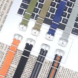 Respirant 18mm 20mm 22mm 24mm Toile Nylon Bracelet de Montre Boucle Ceinture Compatible avec <span class=keywords><strong>007</strong></span> <span class=keywords><strong>James</strong></span> <span class=keywords><strong>Bond</strong></span> Bracelets de Montre - Product Image 4