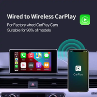 Écran miroir TV Android Auto USB 3.0 U2W, dongle sans fil Plug and Play Carplay, boîte intelligente Carplay