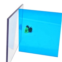 Échantillon gratuit de plaque de polycarbonate solide transparente résistante aux rayures, revêtement rigide, pour serre