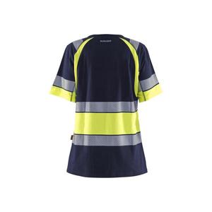BLAKLADER - 341010308833XXL Camiseta de alta visibilidad para mujer Azul marino/Amarillo-EAN 7330509856512 ROPA DE TRABAJO DE LA HI-VIS - Product Image 2