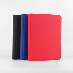 wholesale 4 <b>pocket</b> 9 <b>pocket</b> trading card album <b>folder</b> card binder card binder zipper - Product Image 4