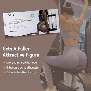 Bebida para Aumentar Glúteos y Caderas, Bebida para un Cuerpo Curvilíneo, Glúteos Hermosos, Maca para Mujeres - Product Image 6