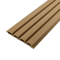 Panneaux muraux en WPC en érable 3D Apolloxy Premium imperméables et ignifuges pour une utilisation en extérieur/en intérieur