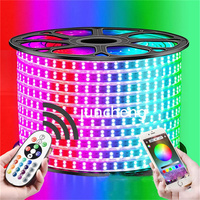 Nouveau Kit complet 5M 5050 RGBw LED bande lumineuse + adaptateur secteur + 40 clés à distance Chine LED bande kit/ensemble