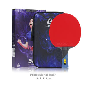Loki Professionnel <span class=keywords><strong>5</strong></span> Étoiles <span class=keywords><strong>Ping</strong></span> <span class=keywords><strong>Pong</strong></span> Pagaies En Fiber De Carbone Pro <span class=keywords><strong>Raquette</strong></span> De Tennis De Table Avec Sac À Fermeture Éclair Portable - Product Image 1