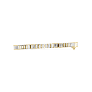 Bracelet en diamant cultivé en laboratoire étincelant en or, bijoux fins élégants, accessoire de mode de créateur pour femmes - Product Image 2