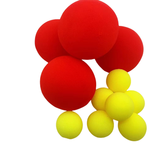 Balles en éponge <span class=keywords><strong>de</strong></span> caoutchouc <span class=keywords><strong>de</strong></span> 10 cm, 3 couleurs, accessoires <span class=keywords><strong>de</strong></span> <span class=keywords><strong>magie</strong></span> pour illusionnistes, tours <span class=keywords><strong>de</strong></span> <span class=keywords><strong>magie</strong></span>, ensemble <span class=keywords><strong>de</strong></span> 3 pièces - Product Image 3