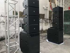 Altavoces de matriz de línea activa HA18SA para conjunto de Iglesia DSP amplificador de potencia activa subwoofer altavoz de Iglesia alimentado - Product Image 5