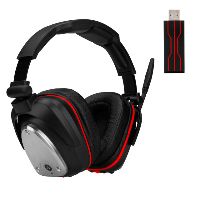 2.4G Wireless Gaming Headset Headphone with Microphone for Computer/laptop/PS4