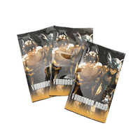 Sachet thermoscellable personnalisé avec logo / Pochette en plastique PET pour emballage de cartes / Emballage de présentation au détail