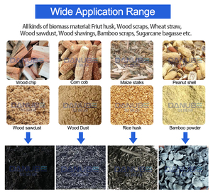 Four d'activation de charbon de bois sans fumée pour coques de pêche, four de carbonisation de coques de noix de coco, machine de production de biochar - Product Image 4