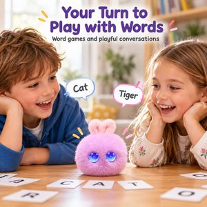 Pelota de Peluche Interactiva con Chat de Voz IA, Juguete Educativo Multilingüe, Portátil, Regalo Sorpresa de Cumpleaños, Recuerdos para Fiestas - Product Image 2