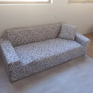 Nova cor casa 3 assento L forma tecido barato sofá elástico elástico cobre sofá cobre