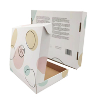 Vente en gros de boîtes d'expédition écologiques imprimées personnalisées avec abonnement Boîtes en carton ondulé Boîte d'emballage avec logo personnalisé