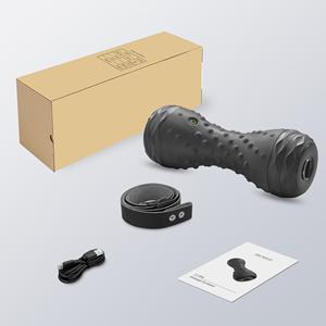 Phenitech 2023振動マッサージローラー鎮痛剤ディープティッシュマッサージ脚用大型フォームローラー、バックハンドエクササイズローラー - Product Image 4