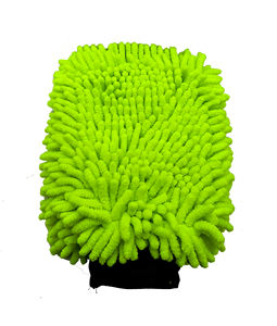 Gant de lavage de voiture en microfibre chenille <span class=keywords><strong>double</strong></span> face de qualité supérieure, sans rayures ni peluches, fabriqué en Chine - Product Image 2