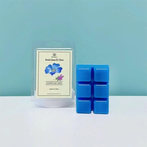 2025 Venta al por mayor de cera de soja personalizada de alta calidad al por mayor Cube Snicker Doodle Vela perfumada Cera se derrite - Product Image 5