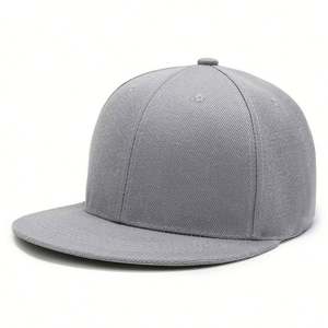 Vente en gros classique 6 panneaux Snap Back casquette Snapback personnalisée et vierge chapeau Snapback - Product Image 1