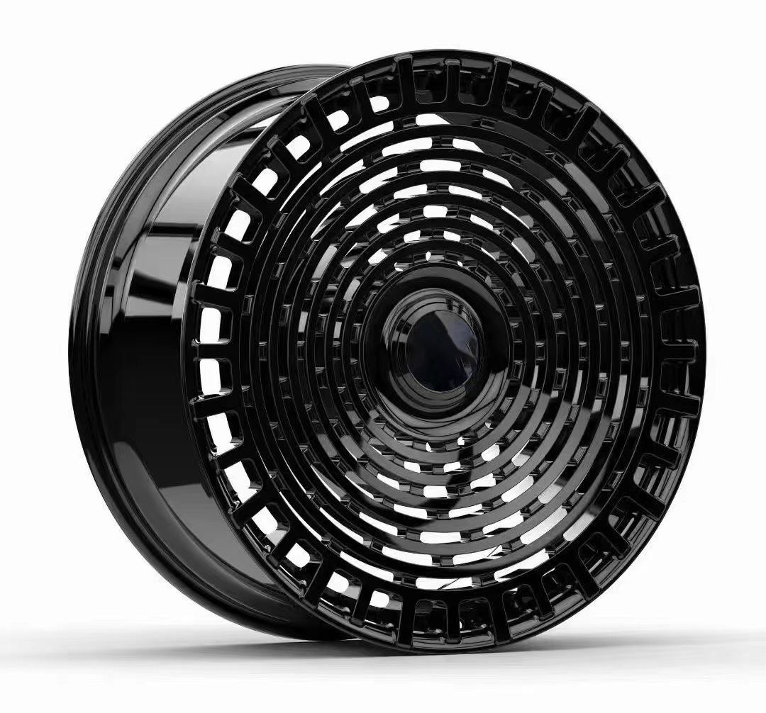 Modelo negro brillante 2