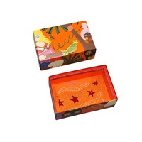 Boîte en papier kraft ondulé de luxe pour bonbons, avec logo personnalisé imprimé, décoration pliable, pour cadeaux, aliments, cosmétiques