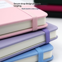 Bloc-notes A6 de poche couleur macaron, simple, A5, toucher doux, haute valeur esthétique, B5 ligné, personnalisable, cadeau, 100 feuilles, spirale