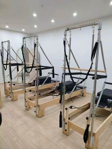Equipo de Gimnasio de Alta Calidad, Torre de Poleas de Madera con Logotipo Personalizado, Equipo de Pilates para Interiores, Torre de Pilates - Product Image 6