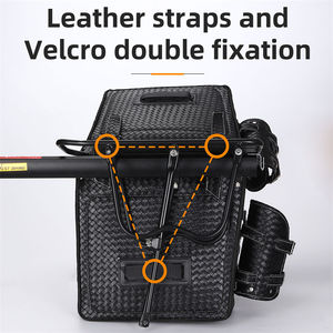 Sacoche de vélo WEST BIKING 20L grande capacité, double compartiment zippé, facile à installer, étanche, pour voyage - Product Image 4