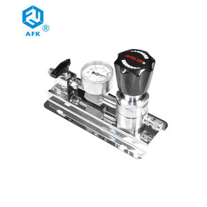 Hoogdruk RVS 316L regelpaneel, secundaire drukregelaar voor laboratoriumgasleiding - Product Image 1