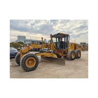 Niveleuse à moteur CAT 140K d'occasion, Caterpillar 140G 140H d'origine, niveleuse routière d'occasion à bas prix à vendre