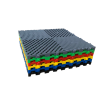 Meistverkaufte Moderne Design-Gummifliesen für Garagenböden, Autowaschanlagen, Ausstellungen und Schwimmbäder aus PP-Material