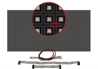 Modules d'écran LED 4K à haute fréquence de rafraîchissement pour intérieur, pas de pixel P1.25mm, maintenance frontale, 1/64Scan, affichage numérique pour ascenseur