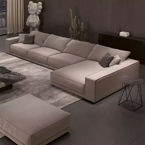 GEDO Best Seller moderno relleno <span class=keywords><strong>de</strong></span> esponja <span class=keywords><strong>de</strong></span> espuma fregar tela pasamanos <span class=keywords><strong>respaldo</strong></span> en forma <span class=keywords><strong>de</strong></span> L sofá conjunto <span class=keywords><strong>de</strong></span> muebles - Product Image 3