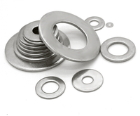 Arandelas planas de acero inoxidable, aluminio, zinc y arandelas de fibra EPDM adheridas, automáticas de fábrica